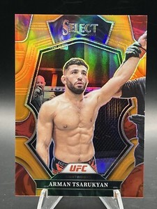 2023 UFC Select Arman Tsarukyan/49 Orange Premier Level 
