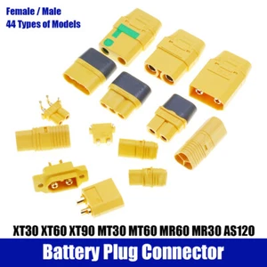 RC Drone Lipo Battery Female / Male Connectors XT30 XT60 XT90 44 Types of Styles - Picture 1 of 96