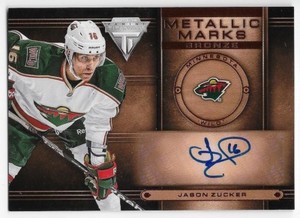 13/14 TITANIUM METALLIC MARKS AUTOGRAPH Hockey (#MM1-MM100) U-Pick From List