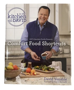 In the kitchen with David Venable Comfort Food Shortcuts Hardcover Dust Jacket - Picture 1 of 6