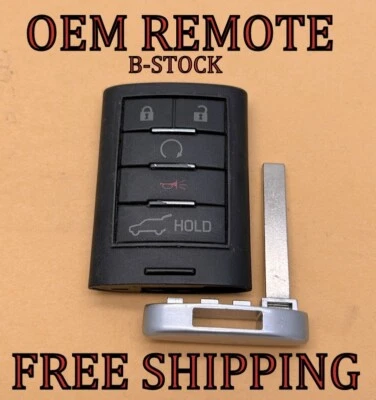 OEM B-STK 2010-2015 CADILLAC SRX MANDO A DISTANCIA INTELIGENTE SIN LLAVE NBG009768T Foto 1 de 4