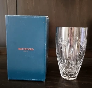 NIB - Waterford WINTER WISHES 8" Crystal Vase - Made in Ireland - 1062981 - Picture 1 of 5