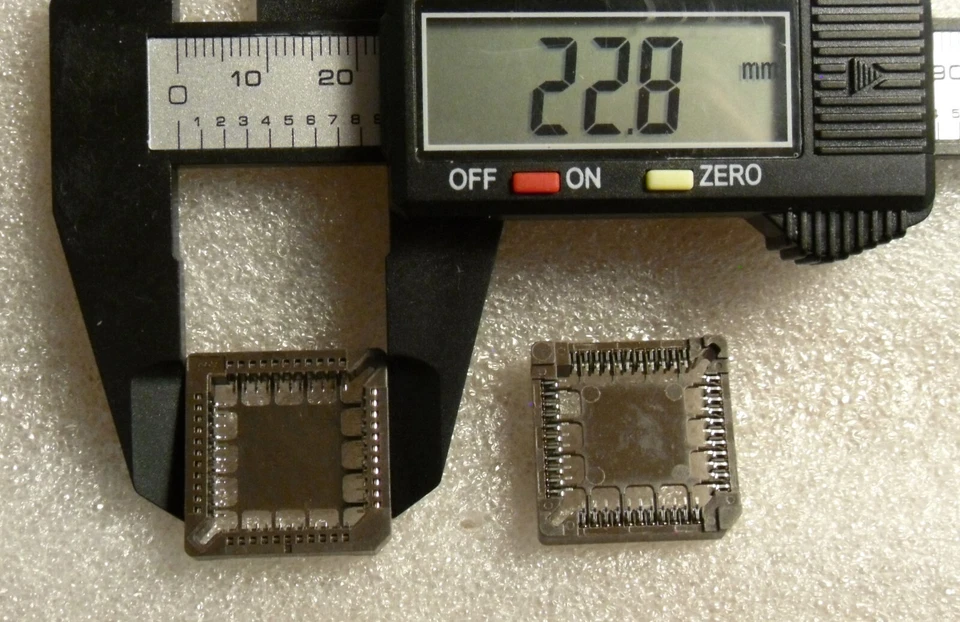 Enchufe PLCC de 44 pines - Robinson Nugent - Montaje en superficie - NUEVO PLCC44SMT Foto 1 de 1