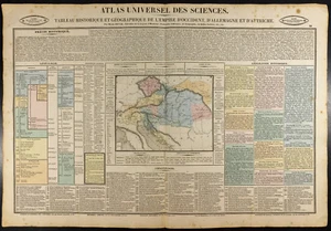 1837 - Antique Map. Holy Roman Empire. Engraving. Austria - Picture 1 of 2