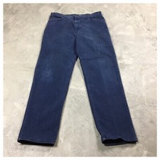 90s VTG LEVIS 540 Made in USA Dark Jeans 36x32 31 Relaxed Fit Straight Gold Tab