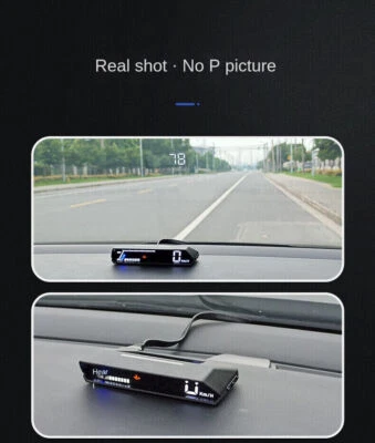 Head Up Display Accesorios Coche Doble Pantalla HUD Multifunción Instrumento A bordo Foto 1 de 4