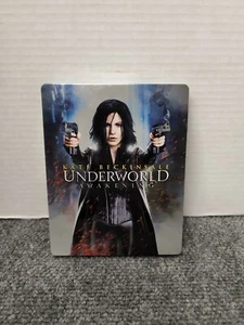 UNDERWORLD AWAKENING 3D+2D BLU RAY BEST BUY EXCLUSIVE STEELBOOK - Picture 1 of 3