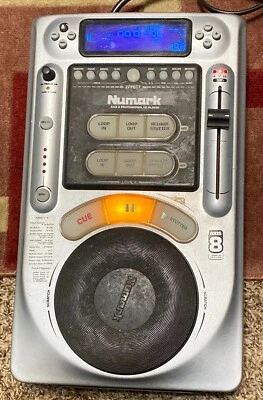 NUMARK AXIS 8 PROFESSIONAL TABLETOP premium CD PLAYER For Parts Maybe Bad Door ? - Image 1 of 4