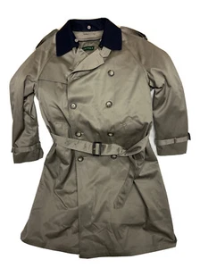 Polo Ralph Lauren classic modern belted rain trench coat Men’s 38R Bogart - Picture 1 of 17