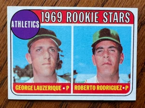 Tarjeta de béisbol 1969 Topps #358 Oakland Athletics Rookie Stars EX - Imagen 1 de 2
