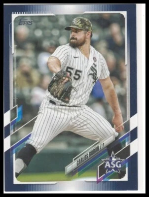 2021 Topps Update #ASG-42 Carlos Rodon 2021 MLB All-Stars - Image 1 of 2