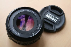 NIKON AIS 50MM F1.8 SERIES E LENS - PRIME LENS 1:1.8 50 MM LENS - Picture 1 of 2
