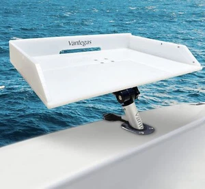 Boat Cutting Board Bait Table Filet Board For Fish Cleaning Station White Fis... - Picture 1 of 7
