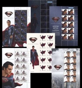 JERSEY 2013 FULL SHEETS SUPERMAN DC COMIC BOOK HERO MOVIE FILM S15915-3 - Picture 1 of 1