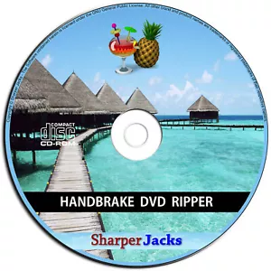 NEW & Fast Ship! HandBrake DVD Ripper / Converter / Transcoder - Windows Disc - Picture 1 of 12