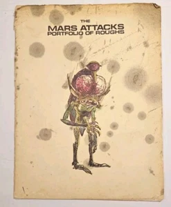 1980 Mars Attacks Portfolio of Roughs Wally Wood, Ltd Ed, Retro Items @ D's - Picture 1 of 8