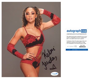 KELANI JORDAN SIGNED 8X10 PHOTO WWE NXT AUTOGRAPH COA ACOA - Bild 1 von 3