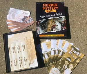 PASTA FIESTA MISTERIO ASESINATO, PASIÓN Y PISTOLAS, ¡RESUELVE UN ASESINATO! NUEVO EN CAJA ABIERTA  - Imagen 1 de 5