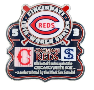 1919 World Series Commemorative Pin - Reds vs. White Sox - Limited Edition 1,000 - Picture 1 of 2