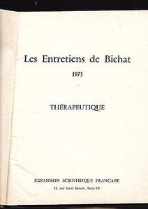 The Interviews Bichat 1973 Therapeutic Ref E29 - Picture 1 of 9