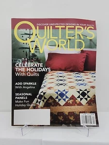Quilter's World Magazine Dezember 2007 Feiern Sie die Feiertage Thanksgiving Herbst - Bild 1 von 8
