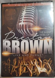 The many sides of Preston Brown live and funny volume 1 At the Funny Bone in VA - Picture 1 of 2