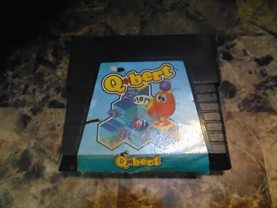 Atari 5200 Q*Bert Video Game Cartridge 1983 tested - Image 1 of 2