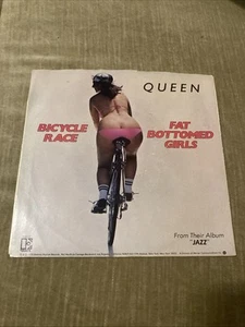 Queen - Bicycle Race/Fat Bottomed Girls 7” Single (45) with Picture Sleeve U.S. - Picture 1 of 5