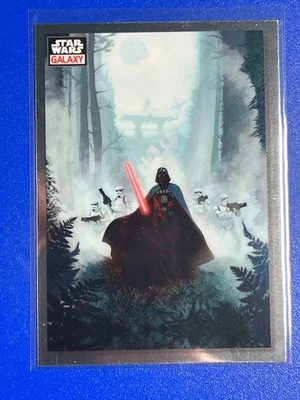 Topps Star Wars Galaxy Chrome 2023 Vengeful Pursuit Darth Vader #97 - Image 1 of 3