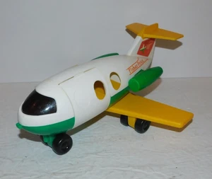 GEPFLEGTES VINTAGE 1980 FISHER PRICE LITTLE PEOPLE FLUGZEUG - Bild 1 von 7