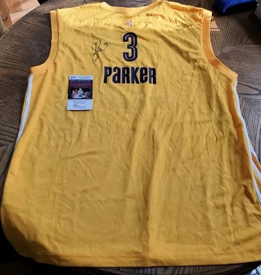 NICE Autographed Candace Parker LA Sparks Adidas Basketball Jersey JSA Signed - Image 1 of 4