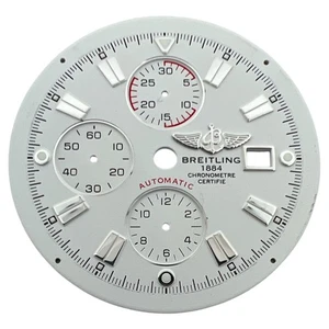 Genuine Breitling Super Avenger II 48mm Dial White A13370 - Picture 1 of 4