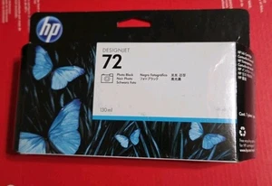 NEU Original HP DesignJet 72 130 ml Photo Black Tintenpatrone C9370A versiegelt 2013 - Bild 1 von 3