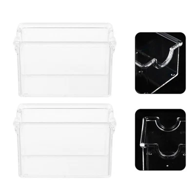  2 stücke Klare Teebeutel Organizer Pakete Organizer Box Klarer Teebeutel Box - Bild 1 von 4