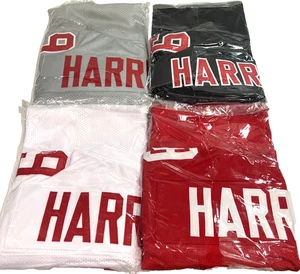 Malik Harrison College Football Practice Jerseys Ohio State Size Large (4-Pack) - Picture 1 of 5