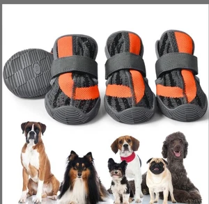 Dog Shoes,Mesh Breathable for Walking Running Hiking,Soft Non-Slip Rug Size 1 - Picture 1 of 5