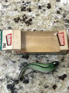 Vintage Heddon Lure Cousin II Green To Light Green Orig Box - Picture 1 of 7