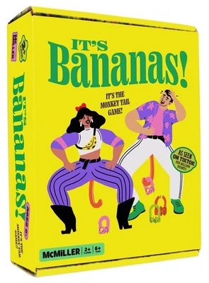 Family Fun It's Bananas! the Monkey Tail Game for Kids, Teens and Tipsy Adults - Image 1 of 4