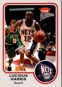 2002 Fleer Platinum Lucious Harris #17 New Jersey Nets Basketball Card - Picture 1 of 2