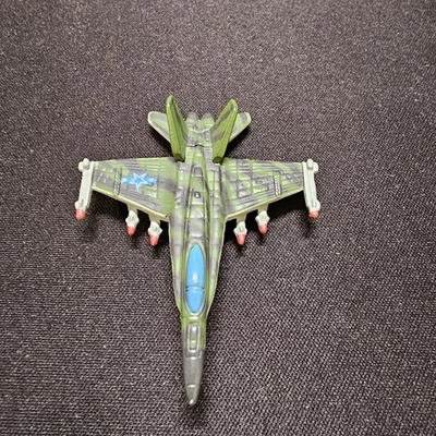 Micro Machines Military F-18 Hornet Fighter Aircraft Galoob LTGI 1998 - Image 1 of 4