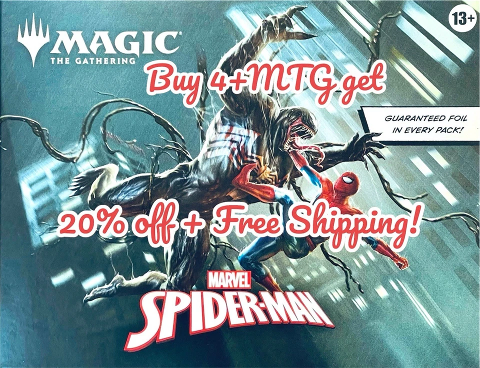 MUST BUY 2 MINIMUM! 2025 Magic The Gathering Marvel Spider-Man TCG In Hand MTG - Image 1 of 1