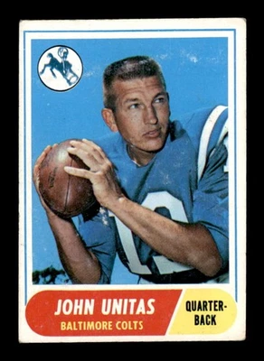 1968 Topps #100 Johnny Unitas   VG X3553956 - Image 1 of 3