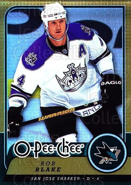 2008-09 O-pee-chee Gold #9 Rob Blake - Image 1 of 1
