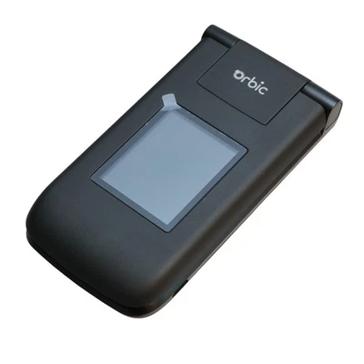 Orbic RC2200L 4G LTE Flip Phone Tracfone Black - Image 1 of 4