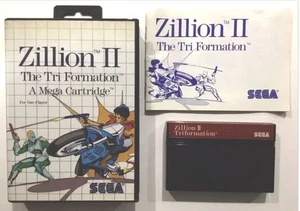 Zillion II Sega Master System komplett mit Hülle Handbuch Spiel Region Free - Bild 1 von 2