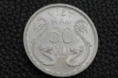 50 xu 1953, Viêt Nam du Sud, Aluminium, (068) - Photo 1/3