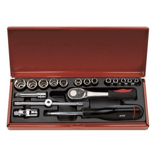 Chiavi a bussola e cricchetti - USAG 613EN Assortimento chiavi a bussola esagona - Immagine 1 di 1