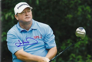 RARA FOTOGRAFÍA AUTOGRAFIADA DE GOLF - IAN WOOSNAM - Imagen 1 de 1