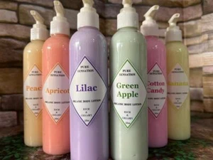 Organic Body Lotion / Daily Moisturizer / Natural Handmade Body Lotion - Picture 1 of 4