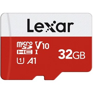 Lexar E-Series 32GB Micro SD Card microSDHC UHS-I Flash Memory Card with Adap... - Picture 1 of 7